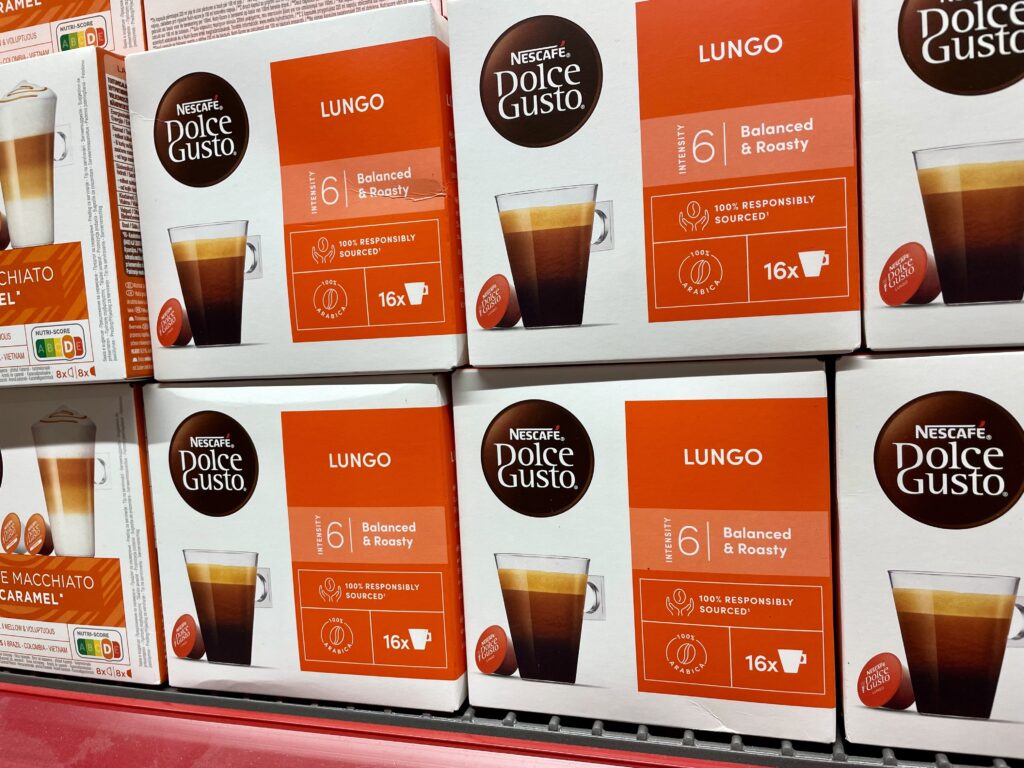 Nescafe Dolce Gusto Lungo cups voor koffiecupmachine